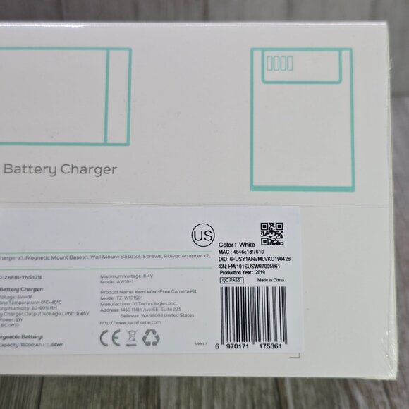 Kami Wire Free Indoor Outdoor Surveillance Camera Kit 1080p WiFi NEW SEALED - Picture 4 of 4